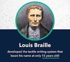 13-AUGUST-2024 - LESSONS FROM LOUIS BRAILLE’S TEENAGE YEARS